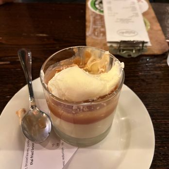 The Pullman - Butterscotch Budino - New American Near Me - Glenwood Springs, Colorado