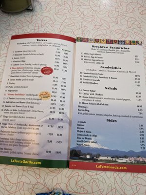 Menu photo 5 La Torta Gorda San Francisco, CA Menu photo 5 La Torta Gorda San Francisco, CA
