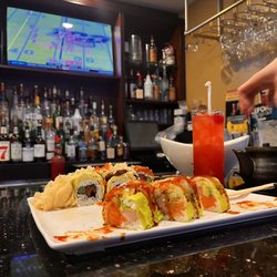 Tokyo Hibachi & Bar - Chrystal roll, spicy salmon roll and angel roll