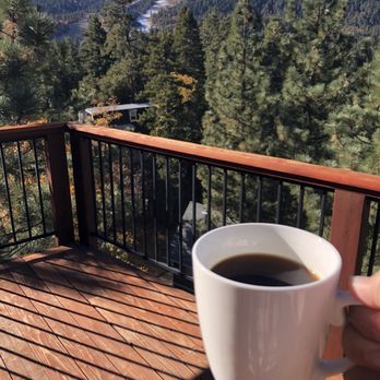 Big Bear Vacations - This is the view from the upper balcony - Vacation Rentals Near Me - Big Bear Lake, California