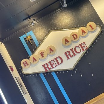 Red Rice - Hafa Adai Vegas Sign - Barbeque Near Me - Las Vegas, Nevada