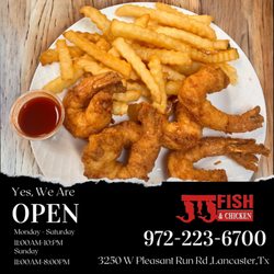 JJ Fish & Chicken - Hours