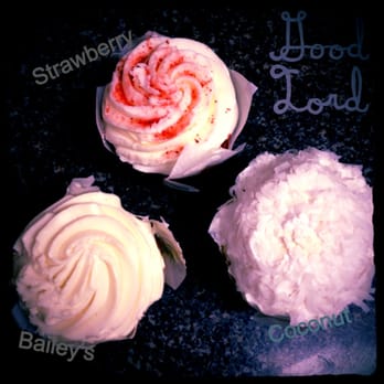 For Heaven's Cakes and Catering - three cupcakes - Bakeries Near Me - Jackson, Mississippi