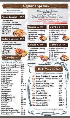 Menu photo 2 The Captain Crab Lakewood , WA Menu photo 2 The Captain Crab Lakewood , WA
