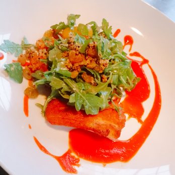 Casa Faena Miami Beach - Pan Seared Corvina**$24.00 Roasted Corn & Quinoa Ragout, Lemon Vinaigrette - Hotels Near Me - Miami Beach, Florida