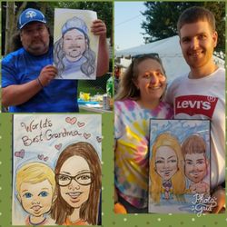 Caricatures, Murals and More