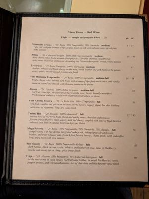 Menu photo 1 Dali Restaurant & Tapas Bar Somerville, MA