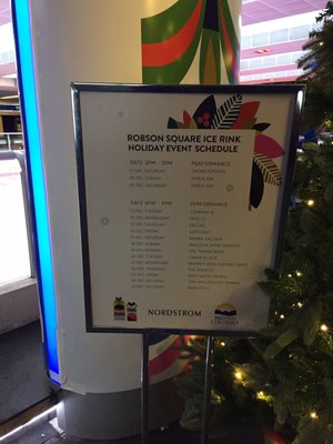 Robson Square Ice Rink by null