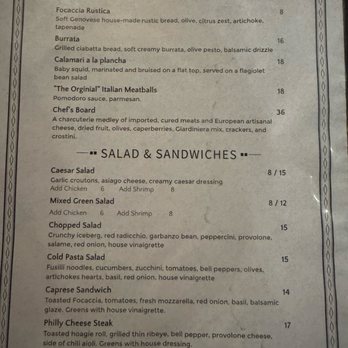 In Contrada Vineyard and Kitchen - Menu - Wine Tasting Room Near Me - San Antonio, Texas