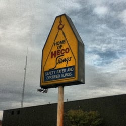 Heco Slings - Vintage Sign!