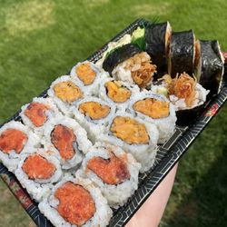 Lily Asian Cuisine Sushi & Grill - Spicy Tuna Roll Sweet Potato Roll Shrimp Tempura Roll