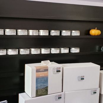 Churchill's Fine Teas - a shelf of teas - Coffee & Tea Near Me - Cincinnati, Ohio