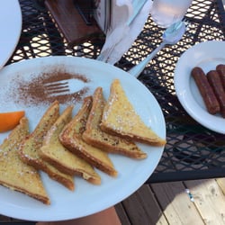Fork & Plate - French toast and crispy sausage