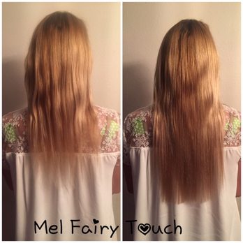Mel Fairy Touch - Before and after hair extensions by Melisa - Makeup Artists Near Me Mel Fairy Touch - Before and after hair extensions by Melisa - Makeup Artists Near Me
