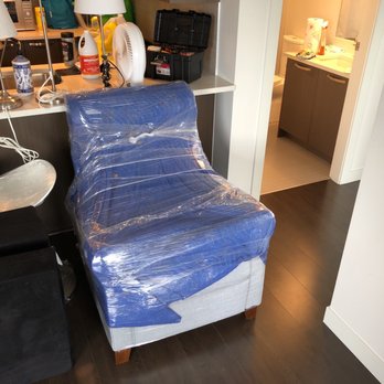 Go Truck Go - Well-wrapped recliner chair - Movers Near Me - Vancouver, British Columbia