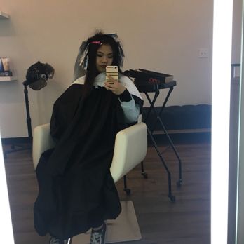 Studio 45 - In the progress of my transformation. As you see I naturally have very dark roots. - Hair Salons Near Me - Roseville, California Studio 45 - In the progress of my transformation. As you see I naturally have very dark roots. - Hair Salons Near Me - Roseville, California
