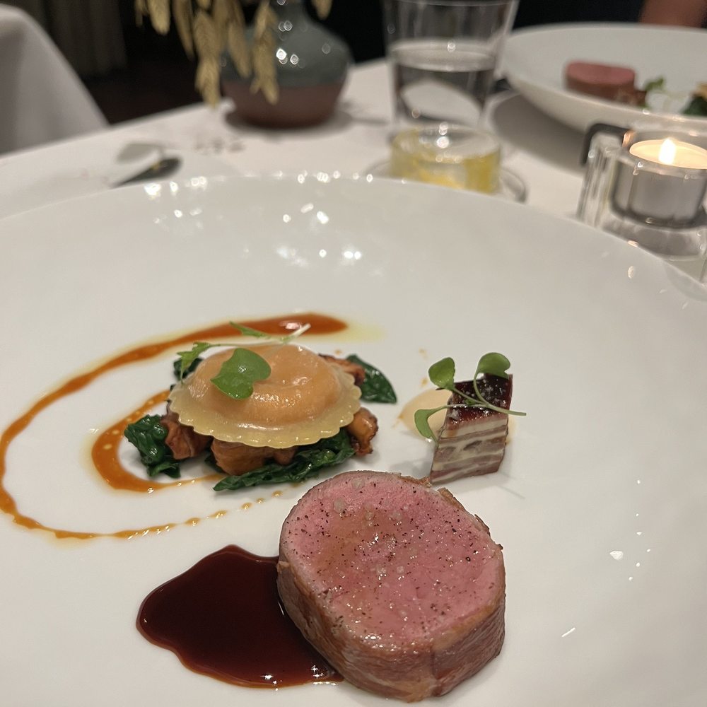 The plating is as beautiful as the taste is delicious. The plating is as beautiful as the taste is delicious.