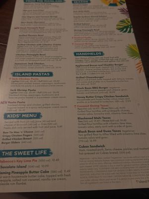 Menu photo 2 Bahama Breeze Orlando, FL Menu photo 2 Bahama Breeze Orlando, FL