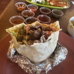 Adobe Steak Burrito