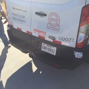 Xfinity Store by Comcast - License plate for the tech, Danny, who couldn't seem to leave fast enough after abandoning his work. - Television Service Providers Near Me - The Woodlands, Texas Xfinity Store by Comcast - License plate for the tech, Danny, who couldn't seem to leave fast enough after abandoning his work. - Television Service Providers Near Me - The Woodlands, Texas