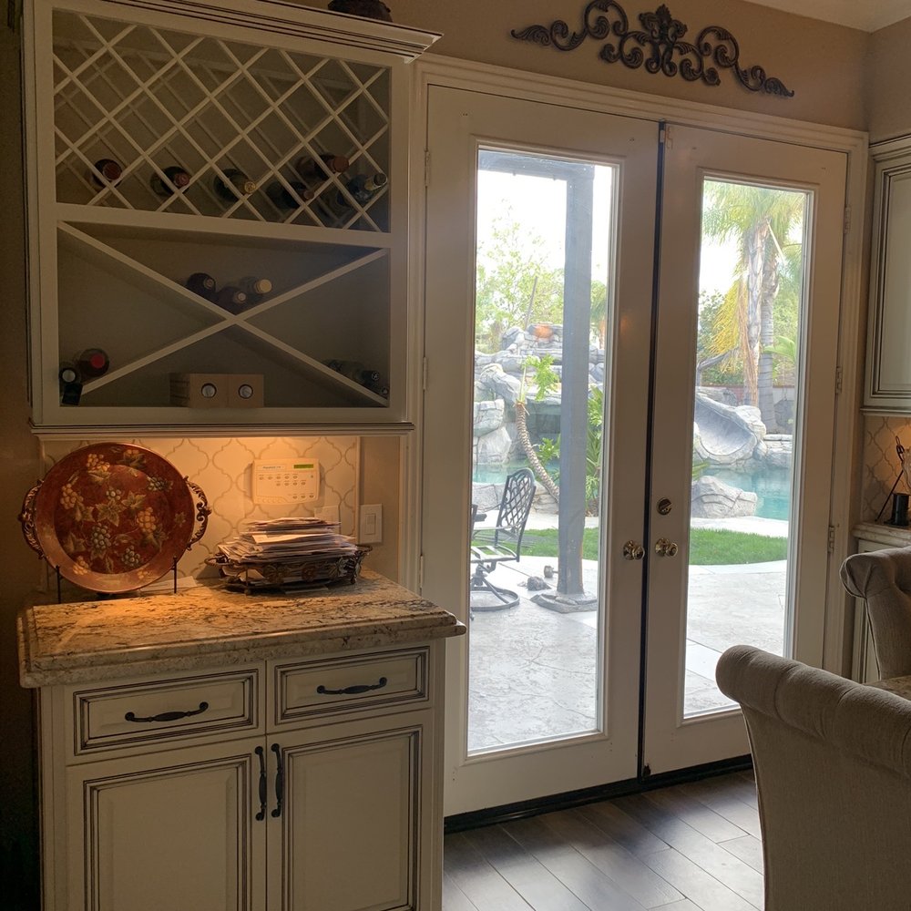 Complete project. Kitchen cabinets