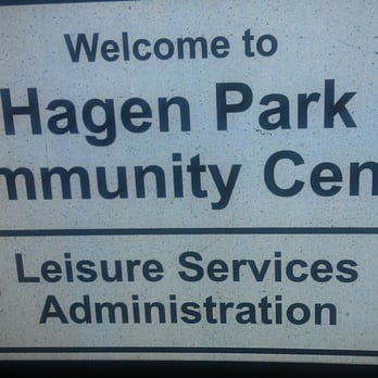Hagen Park - Sign in front of Community Center entrance - Parks Near Me - Wilton Manors, Florida Hagen Park - Sign in front of Community Center entrance - Parks Near Me - Wilton Manors, Florida