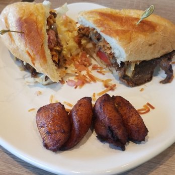 Cubanidad - Pan Con Bistec and Sweet Plantains - Cuban Near Me - Henderson, Nevada