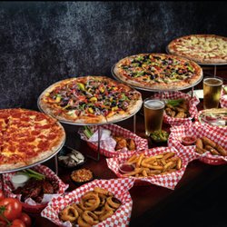 Big League Pizza & Pub - Pepperoni Pizza, The Works, Veggie, Aloha Hawaiian