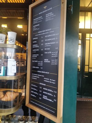 Menu photo 2 Vicafé Bellevue Zürich, ZH Menu photo 2 Vicafé Bellevue Zürich, ZH