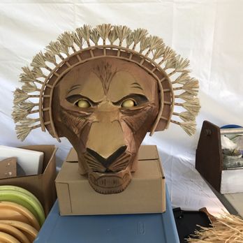 GreenARTS Camp - Here is a mask of Mufasa from The Lion King, that I made for a children's theatrical camp called Dee-lightful Productions this past week. - Summer Camps Near Me - Los Angeles, California GreenARTS Camp - Here is a mask of Mufasa from The Lion King, that I made for a children's theatrical camp called Dee-lightful Productions this past week. - Summer Camps Near Me - Los Angeles, California