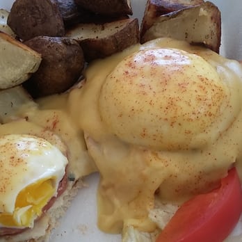 Koa Pancake House - Koa eggs benedict.  My favorite dish today - Breakfast & Brunch Near Me - Honolulu, Hawaii