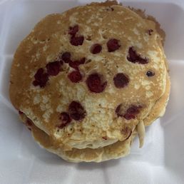 Cranberry pancakes