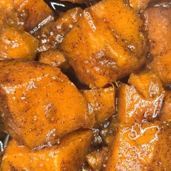 All Da Smoke BBQ - Our candied yams? Sweet, buttery, and downright unbeatable. If you're not drooling yet, you haven't tasted greatness.