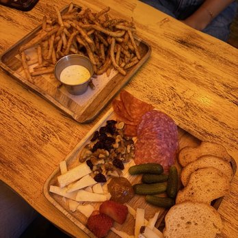 Cozy Pine - glamping plate and bbq fries (@justjewelvibes) - Speakeasies Near Me - Irvine, California