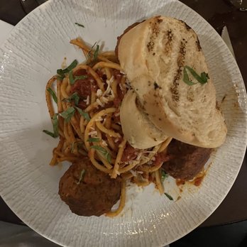 Mission Oak Grill - Large meatballs with spaghetti and toasted garlic bread. For anyone who appreciates great food. - New American Near Me - Newburyport, Massachusetts Mission Oak Grill - Large meatballs with spaghetti and toasted garlic bread. For anyone who appreciates great food. - New American Near Me - Newburyport, Massachusetts