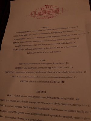 Menu photo 6 Osteria Langhe Chicago, IL Menu photo 6 Osteria Langhe Chicago, IL