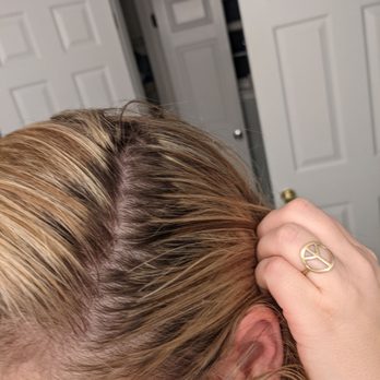 BritStyle Hair - Two days after a full foil and you can clearly see that she didn't put the foil to the root. Clear lines all over. Not worth $248!!! - Hair Salons Near Me - La Plata, Maryland BritStyle Hair - Two days after a full foil and you can clearly see that she didn't put the foil to the root. Clear lines all over. Not worth $248!!! - Hair Salons Near Me - La Plata, Maryland