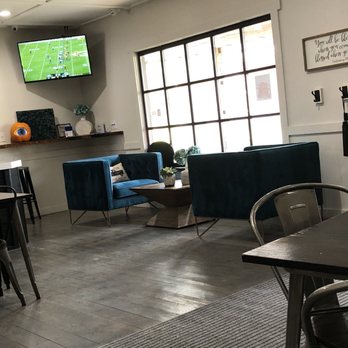 The Daily Blend Cafe - Seating area by tv - Cafes Near Me - Washington, Michigan The Daily Blend Cafe - Seating area by tv - Cafes Near Me - Washington, Michigan