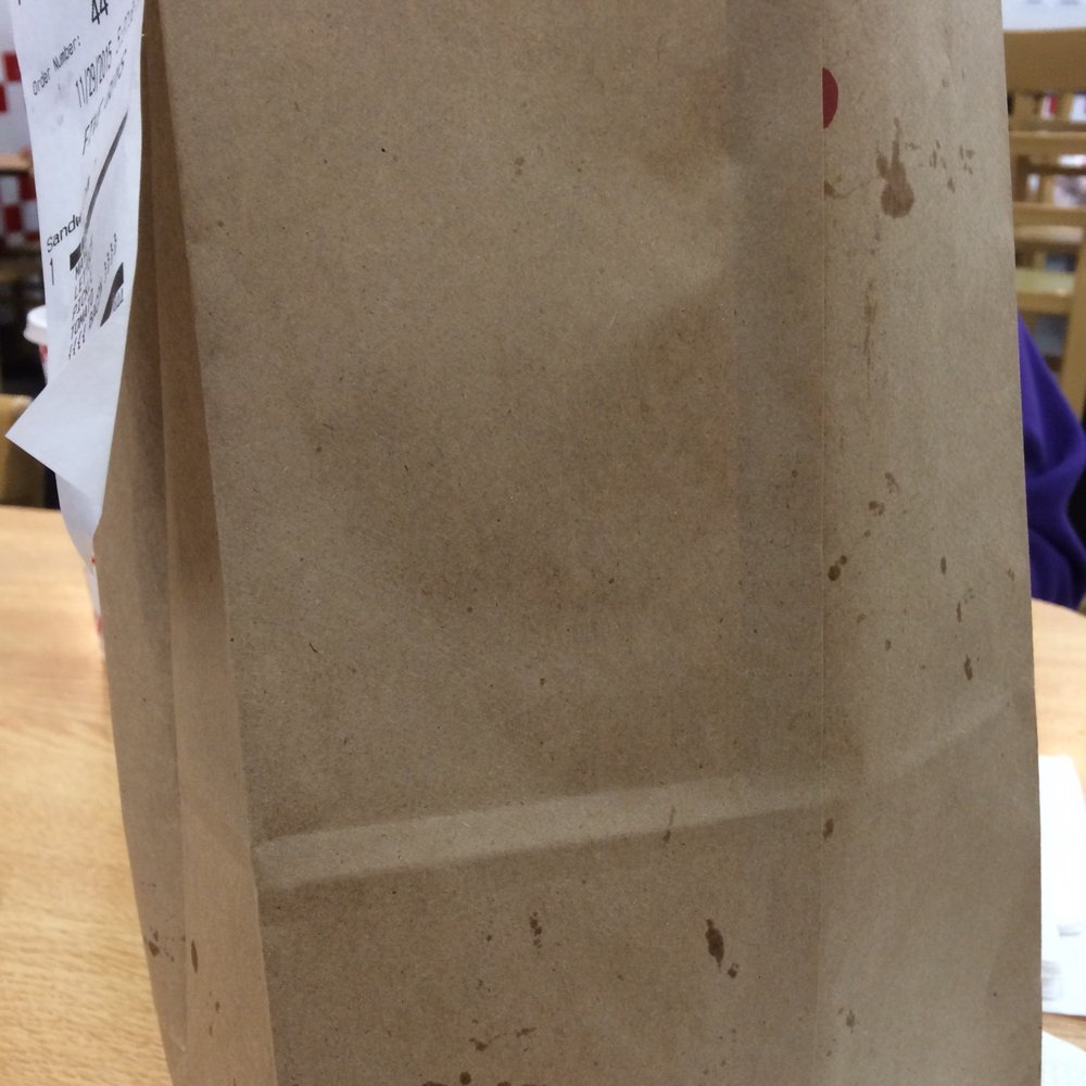 Five Guys - Brown bag of goodness - Burgers Near Me - Memphis, Tennessee