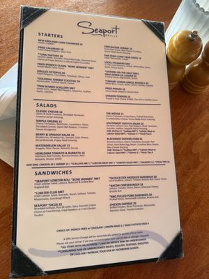 Menu photo 2 Seaport Grille Gloucester, MA Menu photo 2 Seaport Grille Gloucester, MA