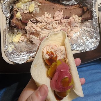 Bad Brads BBQ - The chicken and brisket were both tasty. - Barbeque Near Me - Livonia, Michigan