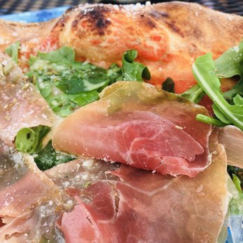 A Mano Pizza + Gelato - Prosciutto and arugula pizza, yum!! - Food Trucks Near Me A Mano Pizza + Gelato - Prosciutto and arugula pizza, yum!! - Food Trucks Near Me