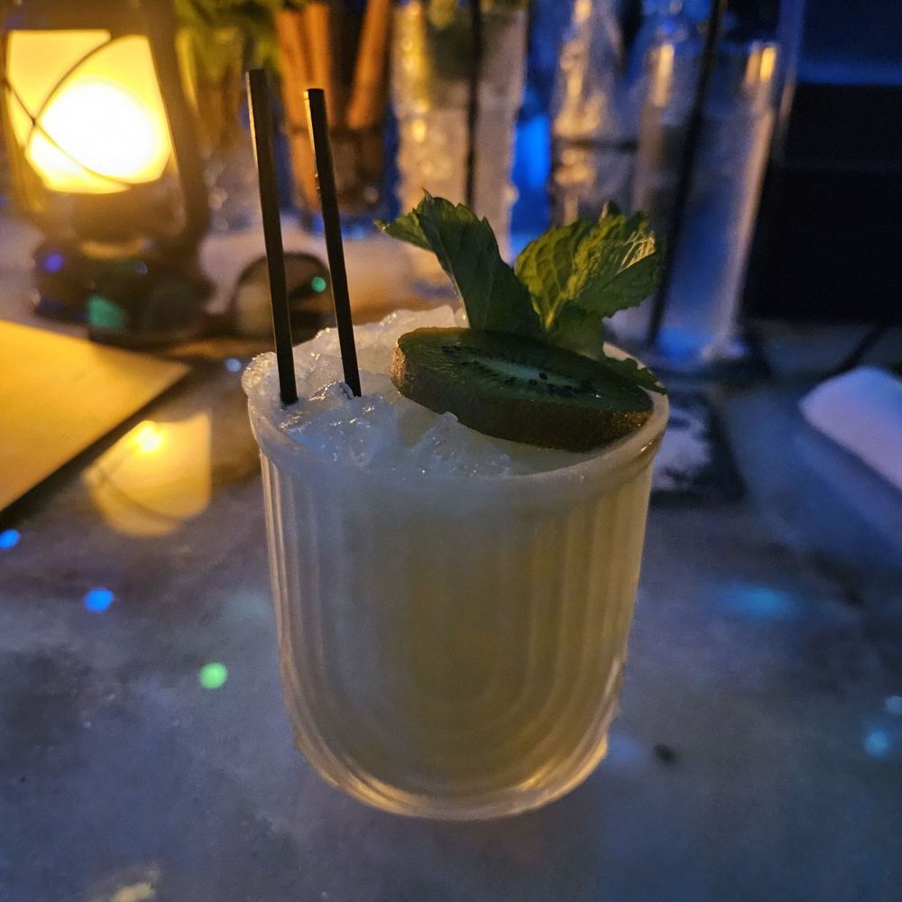 The Fallen Trident - Kiwi LrrLrr drink - Tiki Bars Near Me - Santa Clarita, California The Fallen Trident - Kiwi LrrLrr drink - Tiki Bars Near Me - Santa Clarita, California