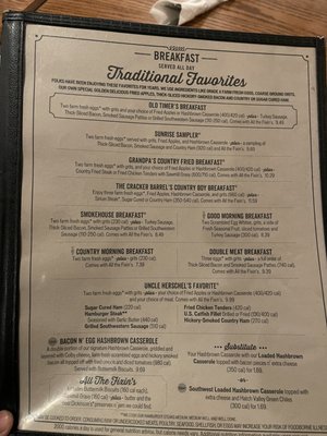 Menu photo 6 Cracker Barrel Old Country Store Peoria, AZ