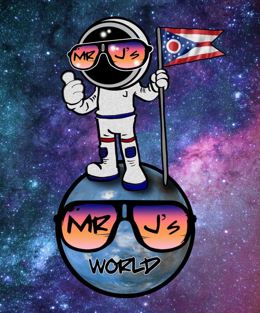 Mr J's World Logo
