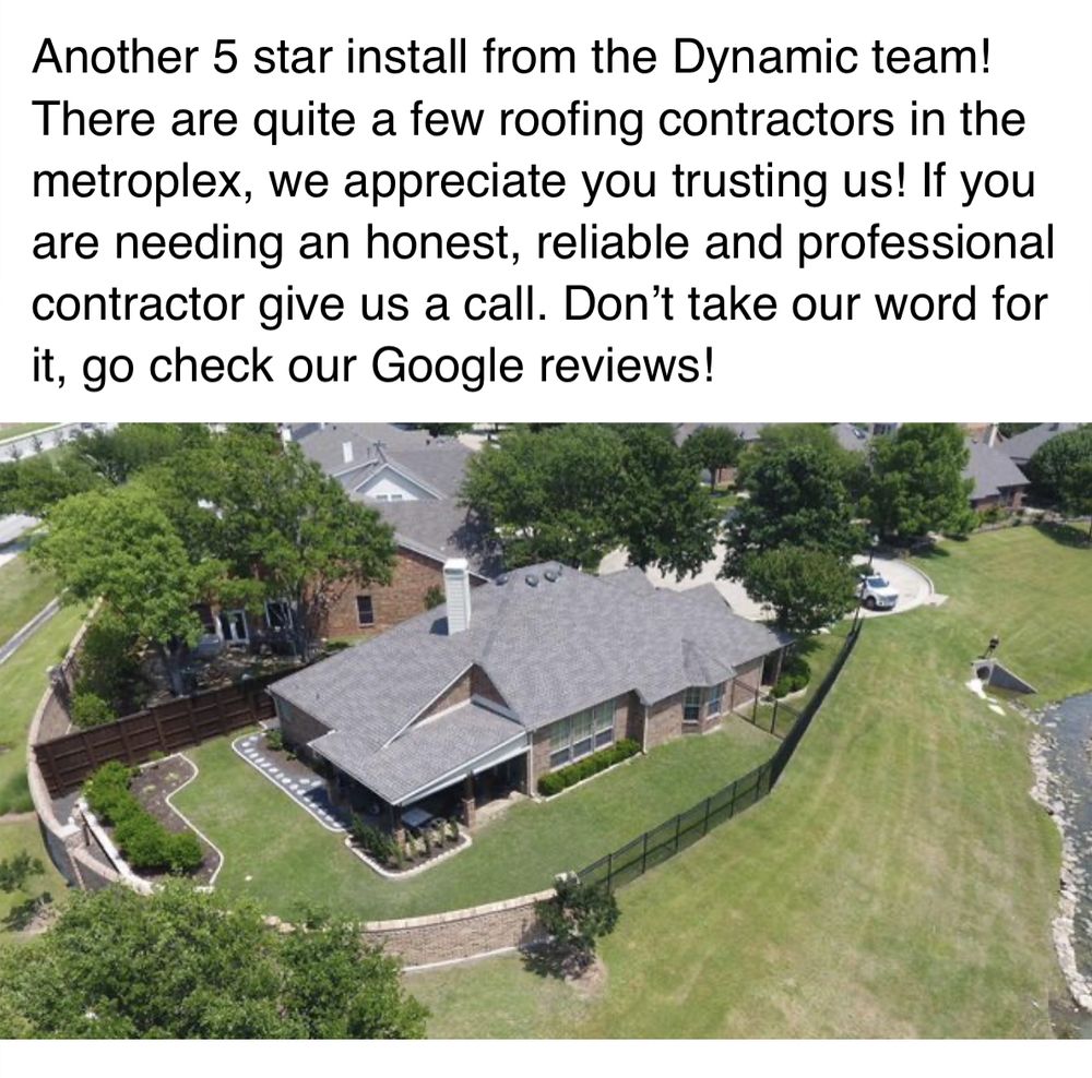 Slide of Dynamic Roofing General Contractor