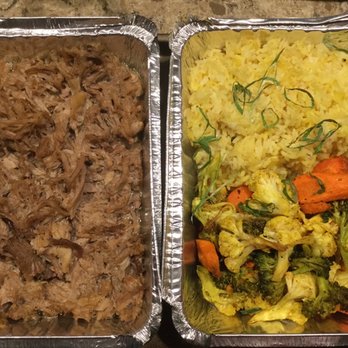 Farmhouse Table - The Shop - Shredded pork, rice, veggies with pistachio ginger sauce (see other photo) - Caterers Near Me - Rochester, New York Farmhouse Table - The Shop - Shredded pork, rice, veggies with pistachio ginger sauce (see other photo) - Caterers Near Me - Rochester, New York
