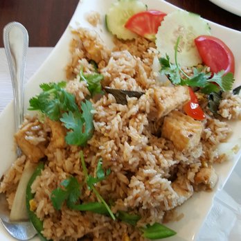 Thai Kitchen - Spicy Fried Rice with Tofu. Perfect! Tofu was great and rice and amazing flavor with right amount of spice. Recommended. - Thai Near Me - American Canyon, California
