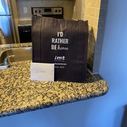 Welcome bag