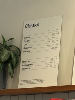 Menu photo 2 Blank Street Coffee Washington, DC, DC
